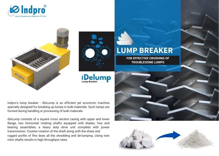 Lump Breaker Brochure pdf  - Indpro Engineering Pune