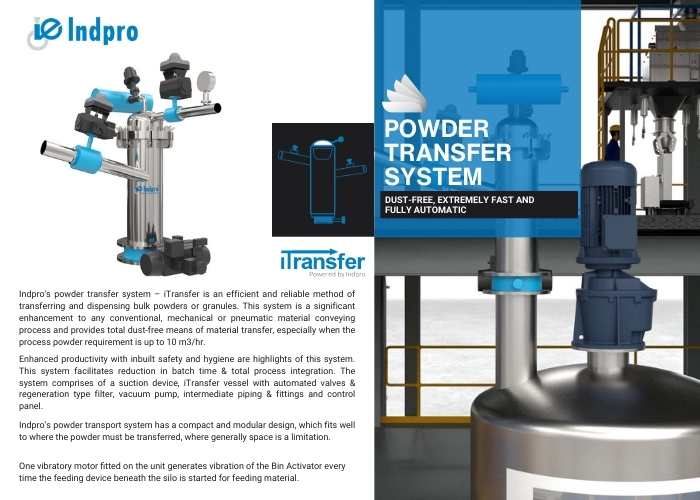 powder transfer system pdf - Indpro Engineering Pune