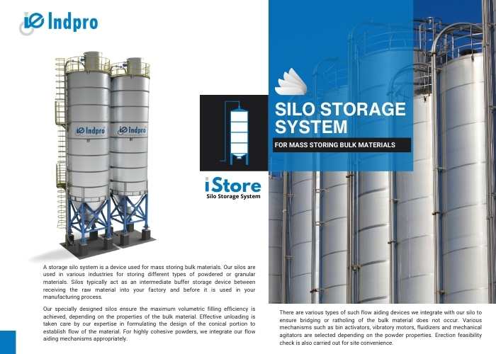 Storage Silo Brochure pdf - Indpro Engineering Pune