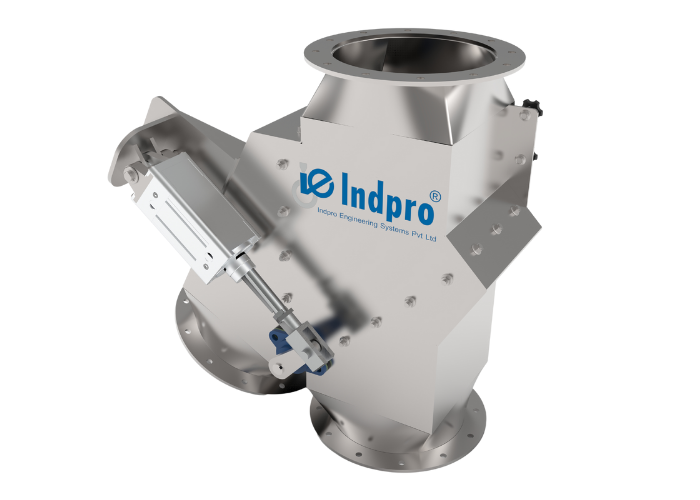 Flap type diverter valve- Indpro Engineeing Pune