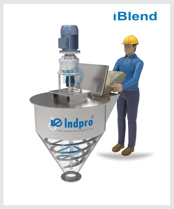 Indpro Engineering Systems - vertical ribbon blender