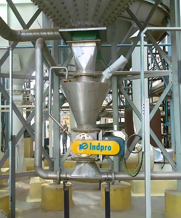 pressure type dilute phase pneumatic conveying