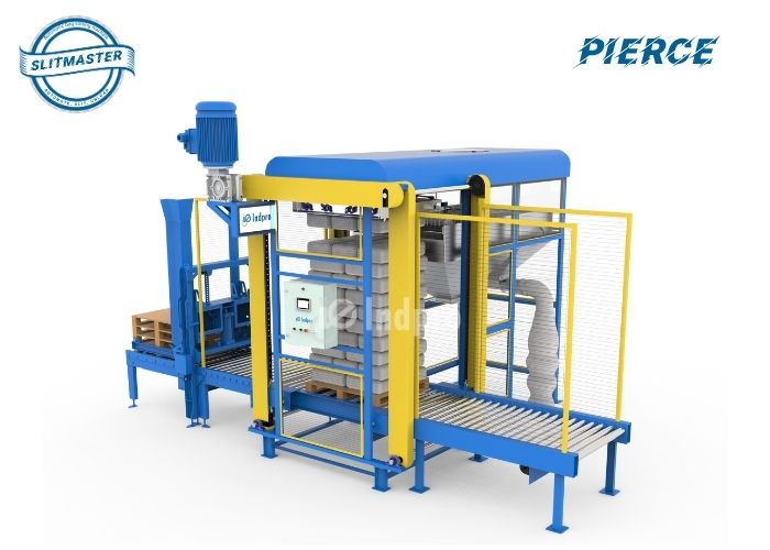 Industrial bag Slitting machine - SlitMaster Pierce by Indpro