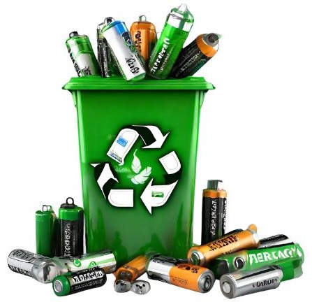 Battery Recycling Process Banner