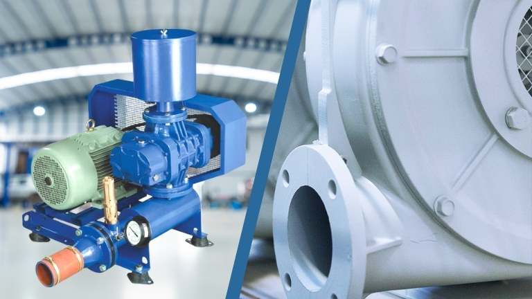 Blower used in pneumatic conveying - indpro 